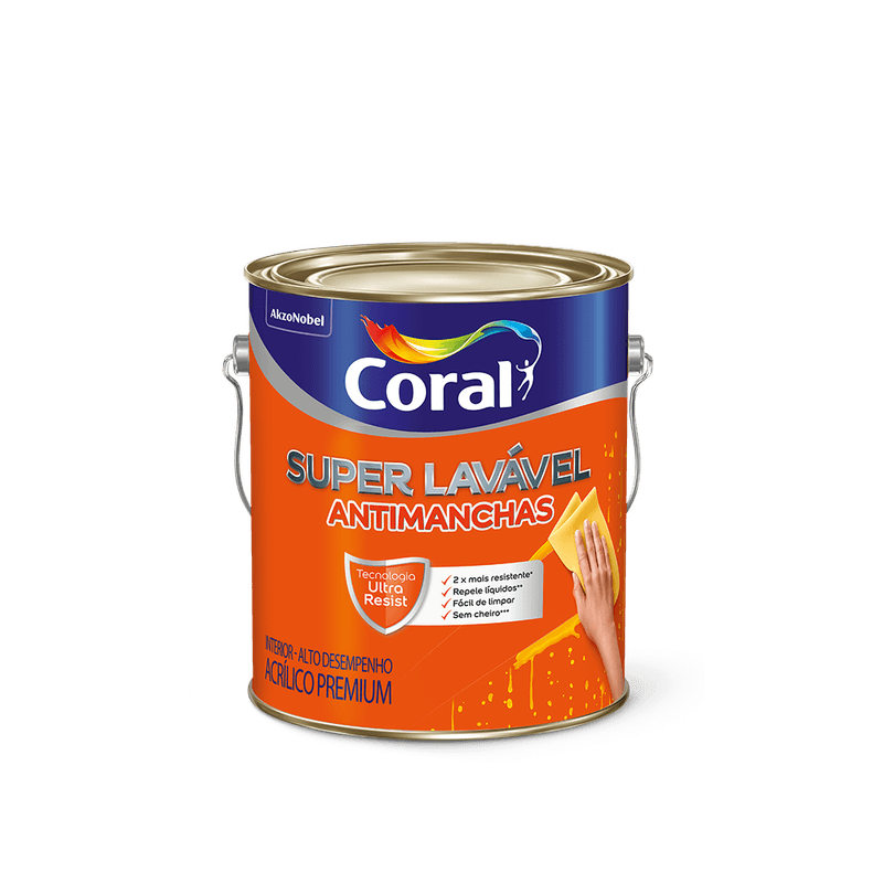 Coral Super Lavável