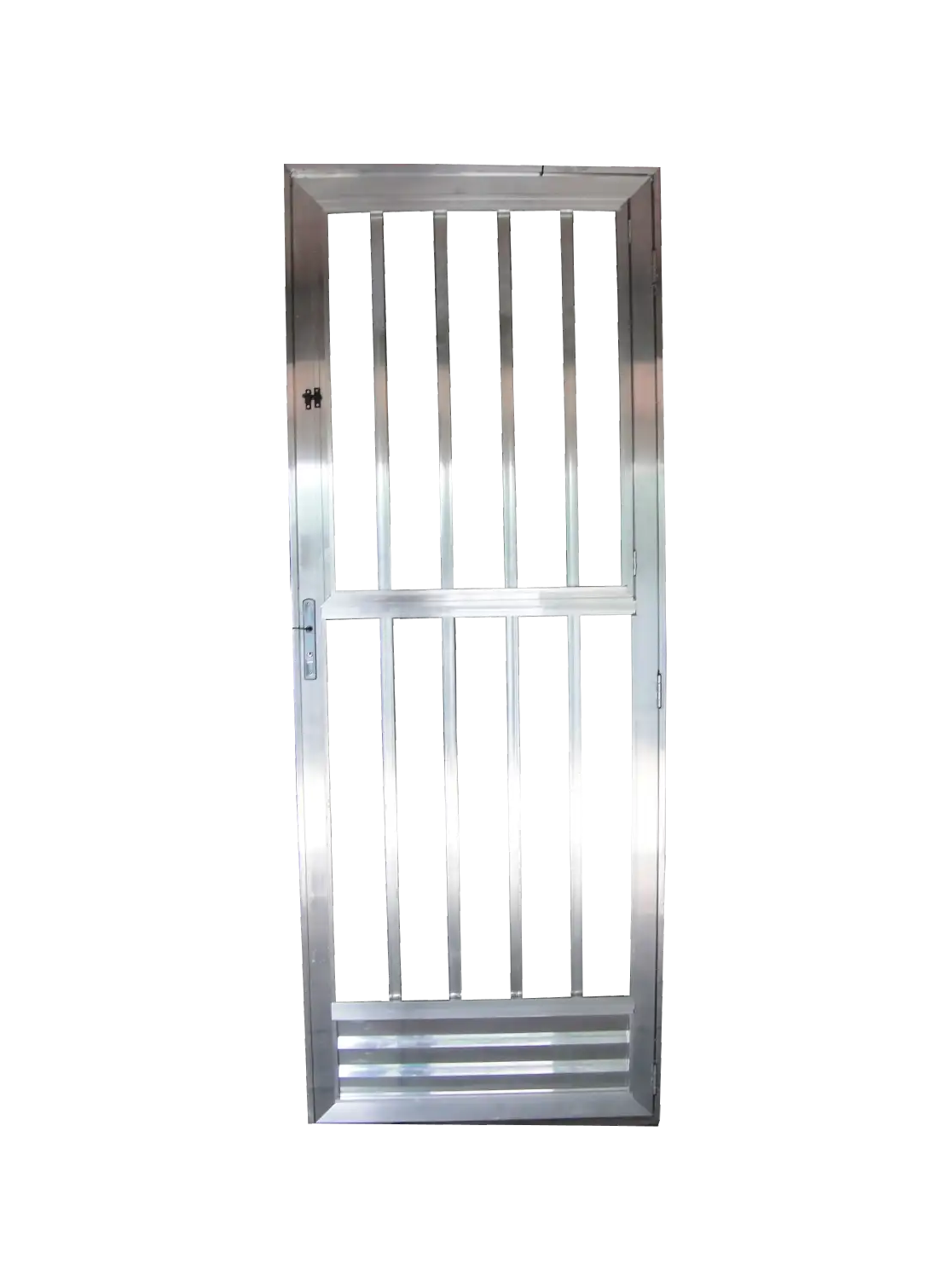 Porta de Alumínio Palito com vidro