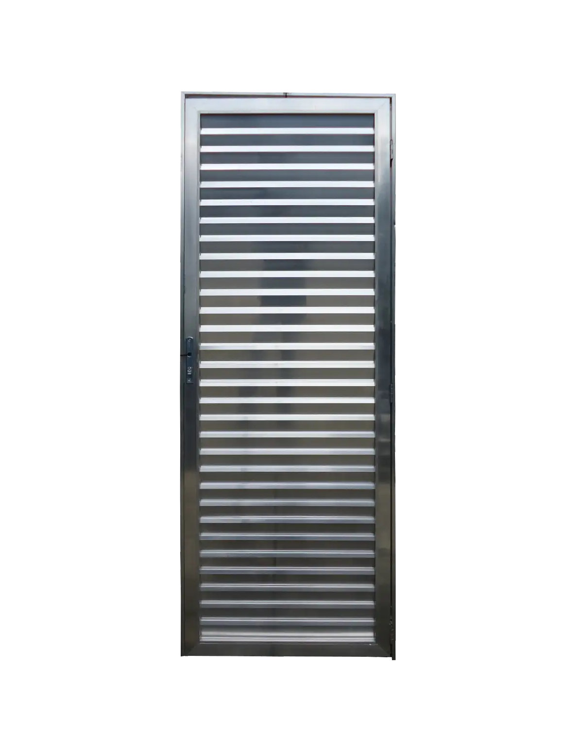 Porta Veneziana de Alumínio – Ventilação Permanente com Resistência e Estilo