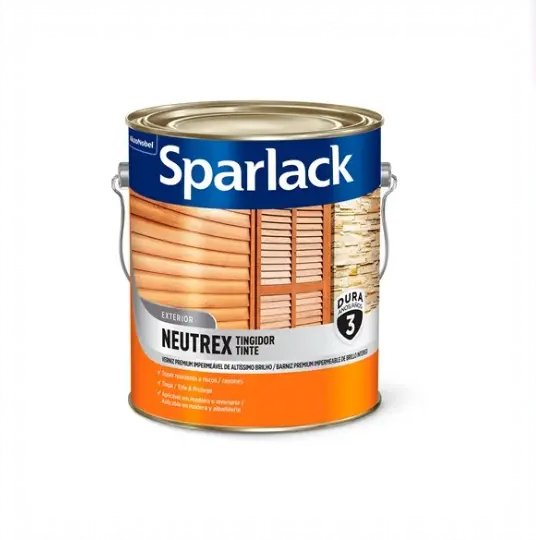 Sparlack Neutrex Tingidor – Verniz Premium Impermeabilizante