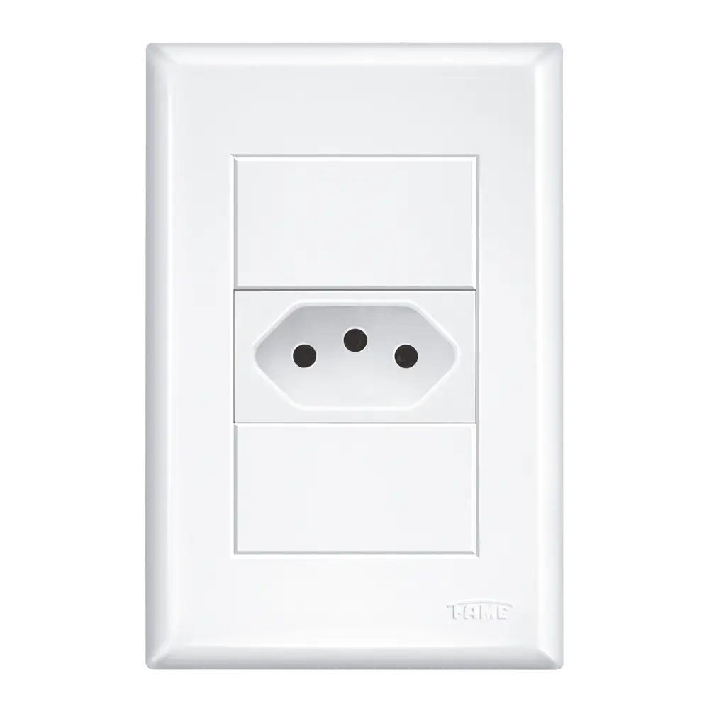 Tomada 2P T 10A 250V - Fame Evidence