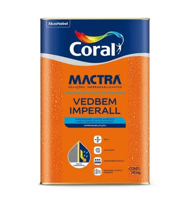 VEDBEM IMPERALL – Impermeabilizante Acrílico | Coral Mactra