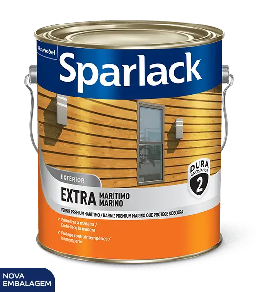 Verniz Sparlack Extra Marítimo – Fosco, Acetinado ou Brilhante
